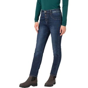 TIMEZONE Dames Jeans Broeken REGUALR RAVENTZ 7/8 regular/straight Fit Blauw 28W / 30L Volwassenen