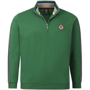 Charles Colby - EARL TIARNAN - Sweatshirt - Donkergroen - Troyerstijl