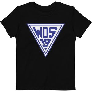 Wds19 - Biologisch katoenen T-shirt voor kinderen - Black, 3-4
