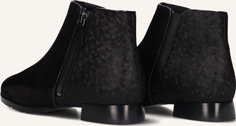 Hassia - Enkellaarzen - Zwart - Suède