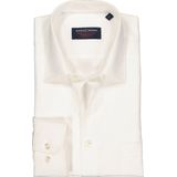CASA MODA comfort fit overhemd - mouwlengte 72 cm - beige - Strijkvrij - Boordmaat: 45