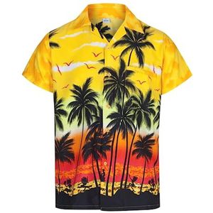 Korte Mouwen Hawaïhemd voor Heren - Zomer Casual Aloha Shirt