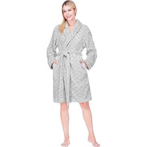 Zachte dames badjas - Kimono stijl, pluche spa-badjas voor ultiem comfort