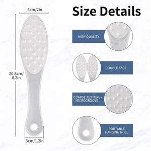 Inovra - Roestvrijstalen Voetschraper - Professionele Pedicure Rasp voor Dode Huid en Gebarsten Hielen - Pedicuregereedschap . - Eeltvijl