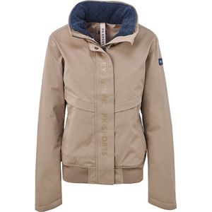 PK International - Winterjas - Dames - Bomber - Waterdicht - Winddicht - Capuchon - Zoom - Beige - 158