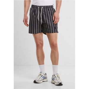 Urban Classics - Stripe - Zwemshorts - Zwart