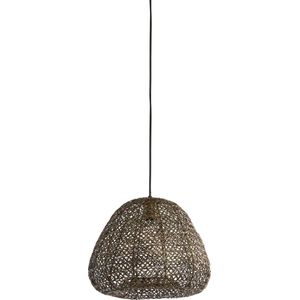Light & Living Hanglamp Finou - Antiek Brons - Ø35cm - Modern - Hanglampen Eetkamer, Slaapkamer, Woonkamer