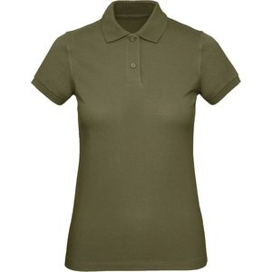 B&C Ladies' organic polo shirt CGPW440 - Urban Khaki - M
