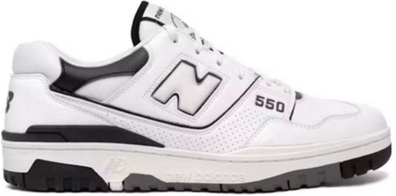 New Balance - BB550 - Golfschoenen - White/Black - Heren