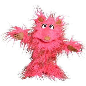 Living Puppets Handpop 35cm Klaus het roze monster