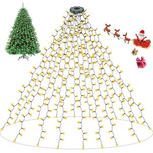 VirtuQuality ® - LED Kerst Lichtslinger binnen - 400 LEDs - 8 Verlichtingsmodi - Kerstverlichting Voor Binnen & Buiten - kerst licht slinger