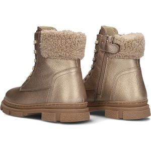 Apples & Pears B0011669 Veterboots - Laarzen Met Veters - Meisjes - Goud - Maat 32