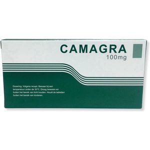 Camagra 100MG - Extra sterk - 5 Stuks - Nederlandse formule van de bekende groene erectiepil