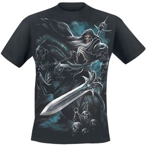 Spiral Grim Rider Heren T-shirt - zwart - XXL