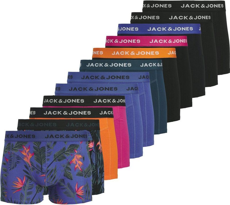 JACK&JONES - JACKYLE TRUNKS - Onderbroeken - 12 Pack