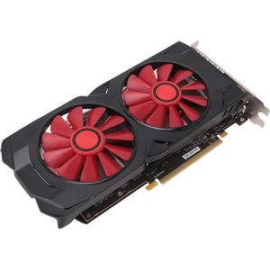 Grafische Kaart RX580 8GB GDDR5 256bit met Dubbele Koelventilator en PCI Express 2.0 16X Slot voor Gaming Desktop-pc .