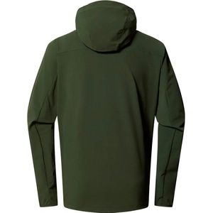 Haglöfs - Rosson Softshell Hood - Softshelljack - Olijfgroen