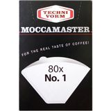 Moccamaster Filterpapier nr. 1 Cup-one