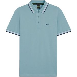 Hugo Boss poloshirt korte mouw blauw