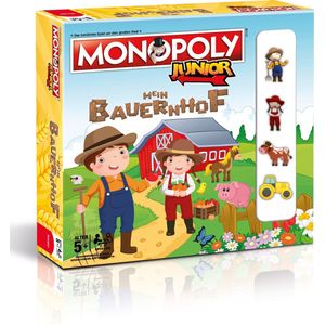 Winning Moves Monopoly Junior Mein Bauernhof Bordspel Economic simulation