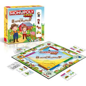 Winning Moves Monopoly Junior Mein Bauernhof Bordspel Economic simulation