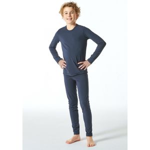 SCHIESSER - Shirt 1/1 - Blauw - Unisex - Onderhemden