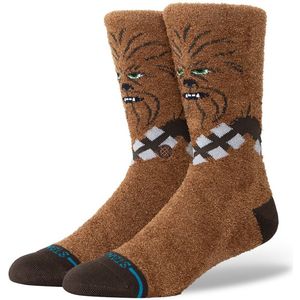 Stance heren casual sokken chewie crew bruin (Star Wars)