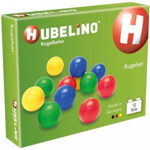 Hubelino Knikkerbaan Knikkers set 12-delig