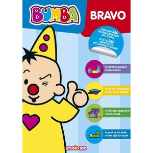 Bumba stickerboek - Bravo - met beloningsstickers en poster