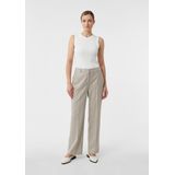 comma - Marlene-broek - Flanel - Enkellang - Casual en Zakelijk