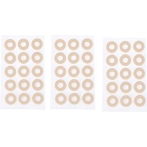 45 stuks likdoornpleisters - blarenpleisters - likdoornringen - ringpleisters - hielkussen - drukbescherming voor blaren - eelt - voet - pijnverlichting