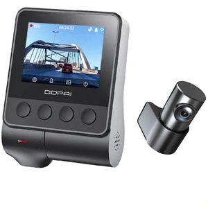 Dashcam voor Auto - Dash Cam - Dual Car Camera - 1944P HD - WiFi - Voor & Achter - 24H Parkeerbeveiliging - D²save Opslag - Zonder Geheugenkaart