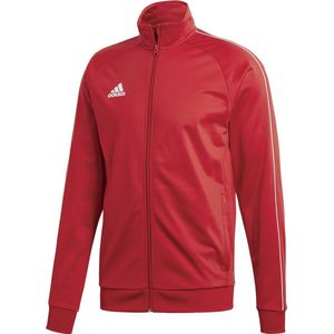 Adidas Core 18  Sportvest Heren - Power Red/White - Maat M