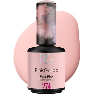 Pink Gellac 274 Pale Pink Gel Lak 15ml - Roze Gellak Nagellak - Gelnagellak - Gelnagels Producten - Gel Nails