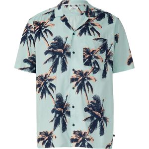 Overhemd - Luchtig - Korte Mouwen - Viscosemix - Resort Pasvorm