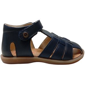 NATURINO Zaffiro sandalen halfopen leer, Blauw, 20 EU