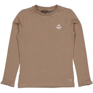 LEVV - Longsleeve - Taupe - Voor Meisjes