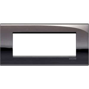 Plaat 7 modules tin glanzend - Livinglight