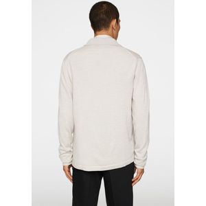 J.Lindeberg Heren Kaleb Merino Zip Cardigan Moonbeam