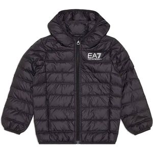 EA7 - Donsjack Core Identity Boy - Zwart - Casual - Kinderkleding