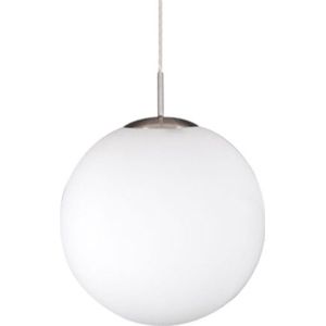 QAZQA ball - Moderne Hanglamp - 1 lichts - Ø 400 mm - Wit - Woonkamer | Slaapkamer