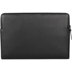 PU Leren  Laptophoes 13,3 inch - Macbook Air & Pro 13 inch case / hoes - Laptop Sleeve 13 inch - Zwart