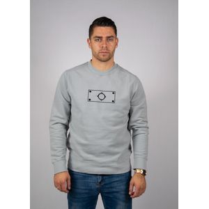 Ma.Strum Blast Embroidered Badge Sweat