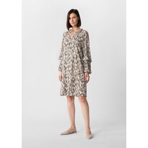 comma - A-lijn Jurk - Chiffon - Elegante Stijl