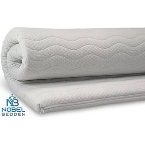 Topmatras - Topper - Topdek 180x200 - HR Koudschuim - Cooltouch - 7 cm dik - Medium/stevig