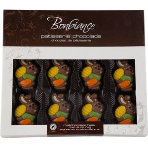 Bonbiance - Haasjes Met Ei Op De Rug (540 Gram) - Melk - Puur - Wit - Chocolade (540 Gram)