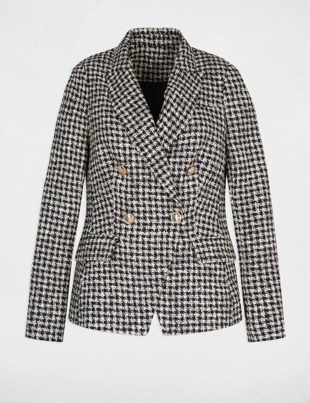 Morgan De Toi - 252-Vjean - Blazer - Meerkleurig - Pied-de-poule
