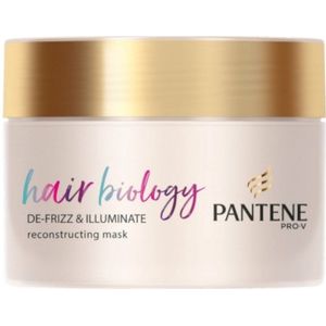 Pantene Hair biology - masker - 160ml - de-frizz & illuminate