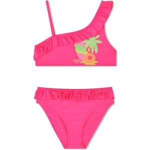 Bikini - Multi - Polyamide en Elastaan - Met Volants en Ruches