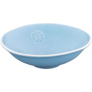 Bowls and Dishes WateR Slakoms-sSaladekoms-sSaladeschaals-sAardewerk Schaal 29 cm IJsblauw
